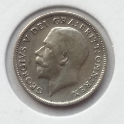 6 Pence 1924 Regatul Unit 1949 pret