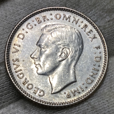 6 pence 1942 pret