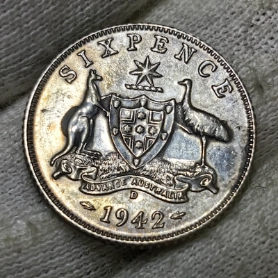 6 pence 1942