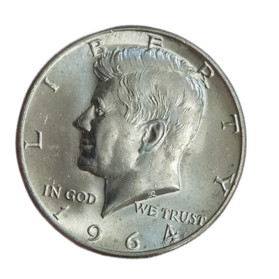 moneda Half dollar 1964 1947