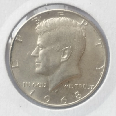 Half dollar 1968 D SUA 