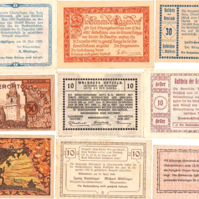 Lot Bancnote Austria 1900 1940 pret