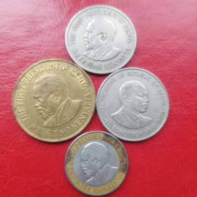 Lot Shilling centi Kenya  1971 pret