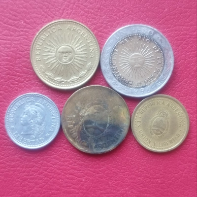 Lot monede Argentina  1976 pret