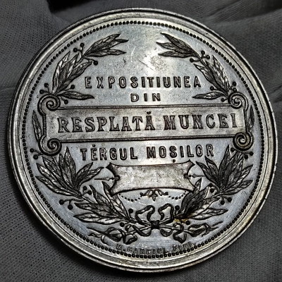 Medalie Romania Bucuresti Targul Mosilor 1906 pret