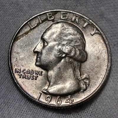 Quarter Dollar 1964