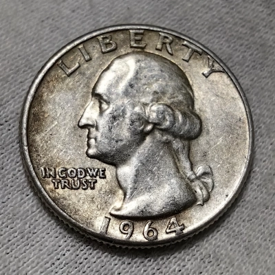 Quarter Dollar 1964